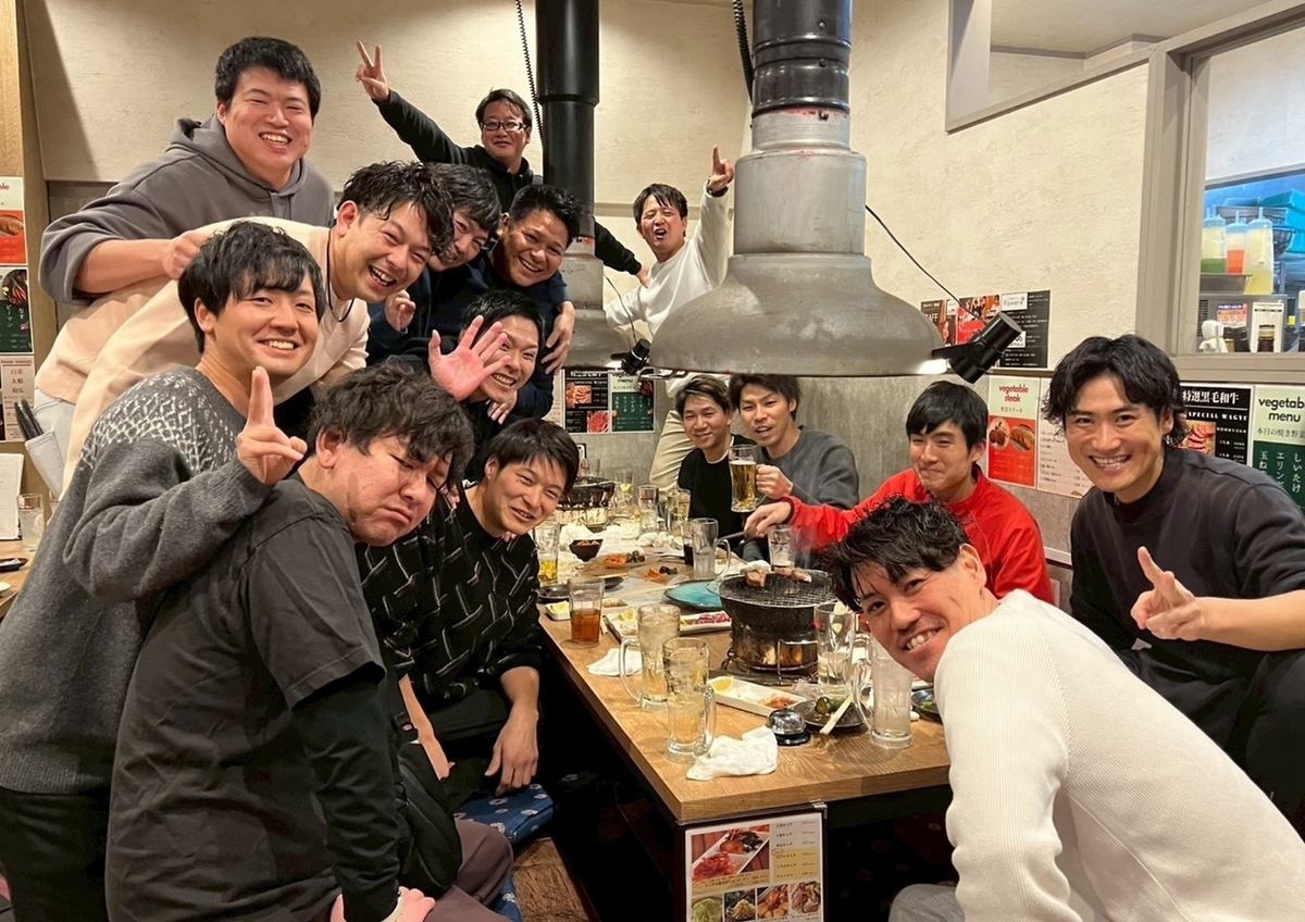 For large group banquets, choose flower♪ Enjoy a memorable event with our high-quality meats.