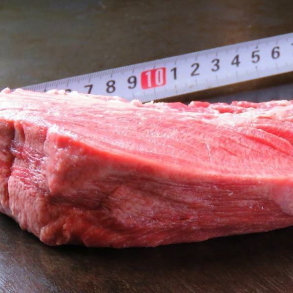 쇠고기 단 하나 구이 (사진은 약 300g)