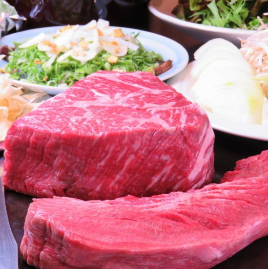 Banquet course is newly added Baked meat and beef tender with one baked 5000 yen