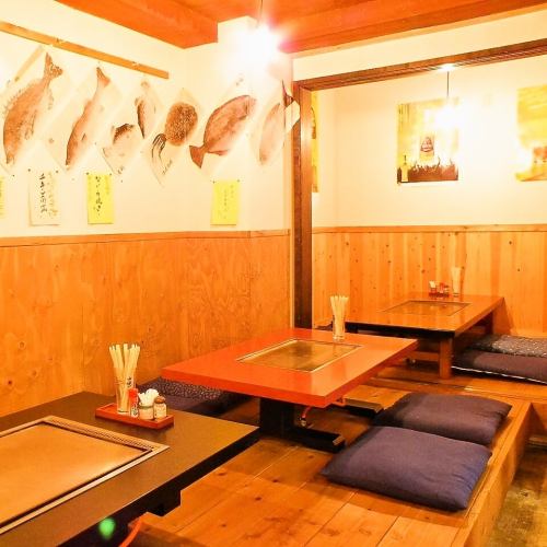 Tatami seating for up to 15 people!