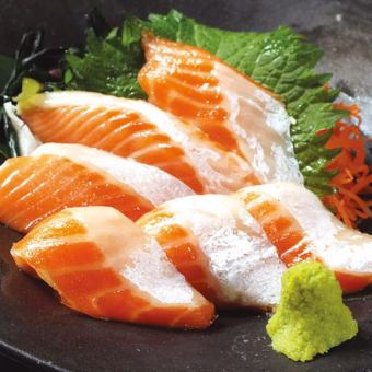 Specially selected salmon sashimi/honshimesaba sashimi/tuna natto