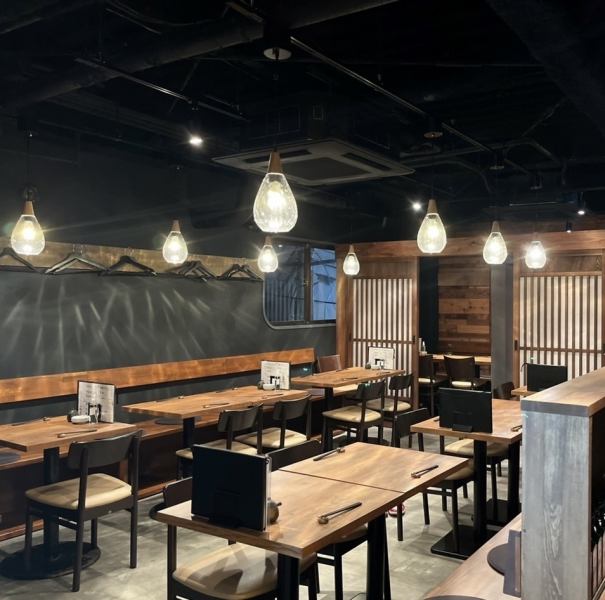 [Open interior] 15 seconds walk from Bubaigawara Station! The space is perfect for various parties, such as drinking parties with colleagues or parties. ◎ For small groups such as company drinking parties or parties. You are very welcome to visit our store! All the staff will be happy to welcome you♪