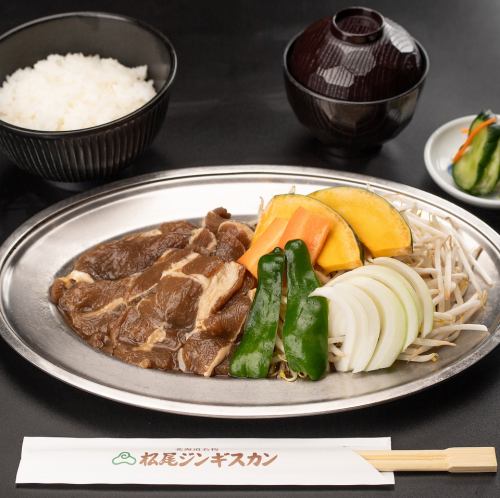 味付ラムランチセット