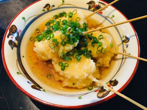 Plump egg roll tempura
