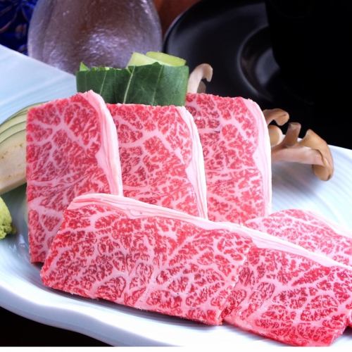 [日本國產鐵板燒]牛犢和當地蔬菜/牛腰肉和當地蔬菜