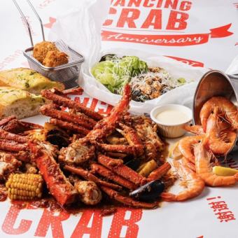 2名様～飲み放題付 当日注文不可　D.C.手づかみプレミアムコース　　お一人様￥10,500（税込