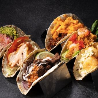 【平日ランチ限定】タコスランチ