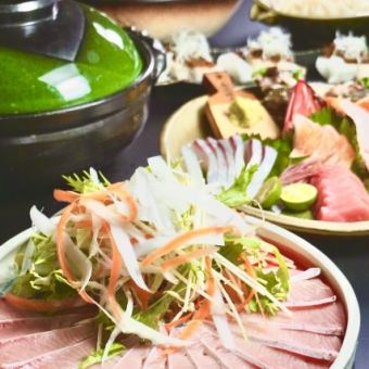 Year-end party limited [All-you-can-drink seafood course for 3,500 yen including tax] + 1,500 yen for 120 minutes all-you-can-drink