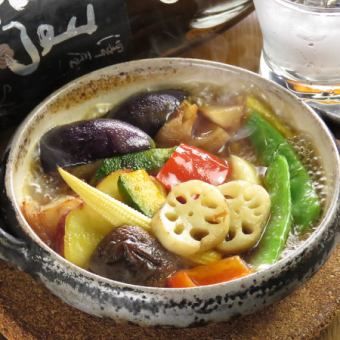 Deep-fried 10 kinds of vegetables