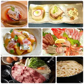 11月12月限定【黒毛和牛と魚介のWメインコース 税込み4,000円】120分飲み放題＋1,500円