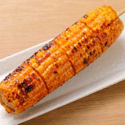 Sapporo Odori specialty: whole roasted corn