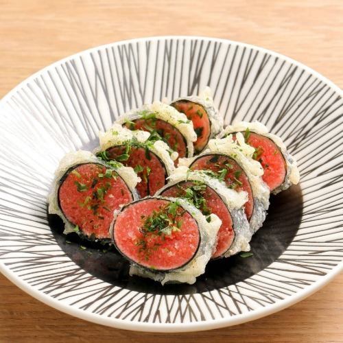 1本たらこ磯辺天ぷら