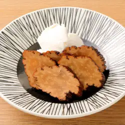 クリームチーズいぶりがっこ