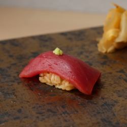 Bluefin tuna pickled (wasabi)