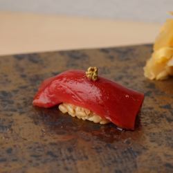 Bluefin tuna pickled (ground mustard)