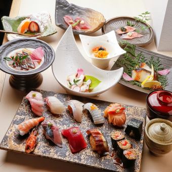 13種 omakase 壽司 各8種 ～套餐～