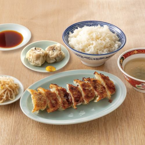 [Gyoza set meal]