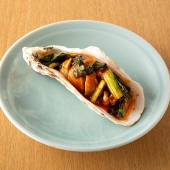 1 oyster kimchi