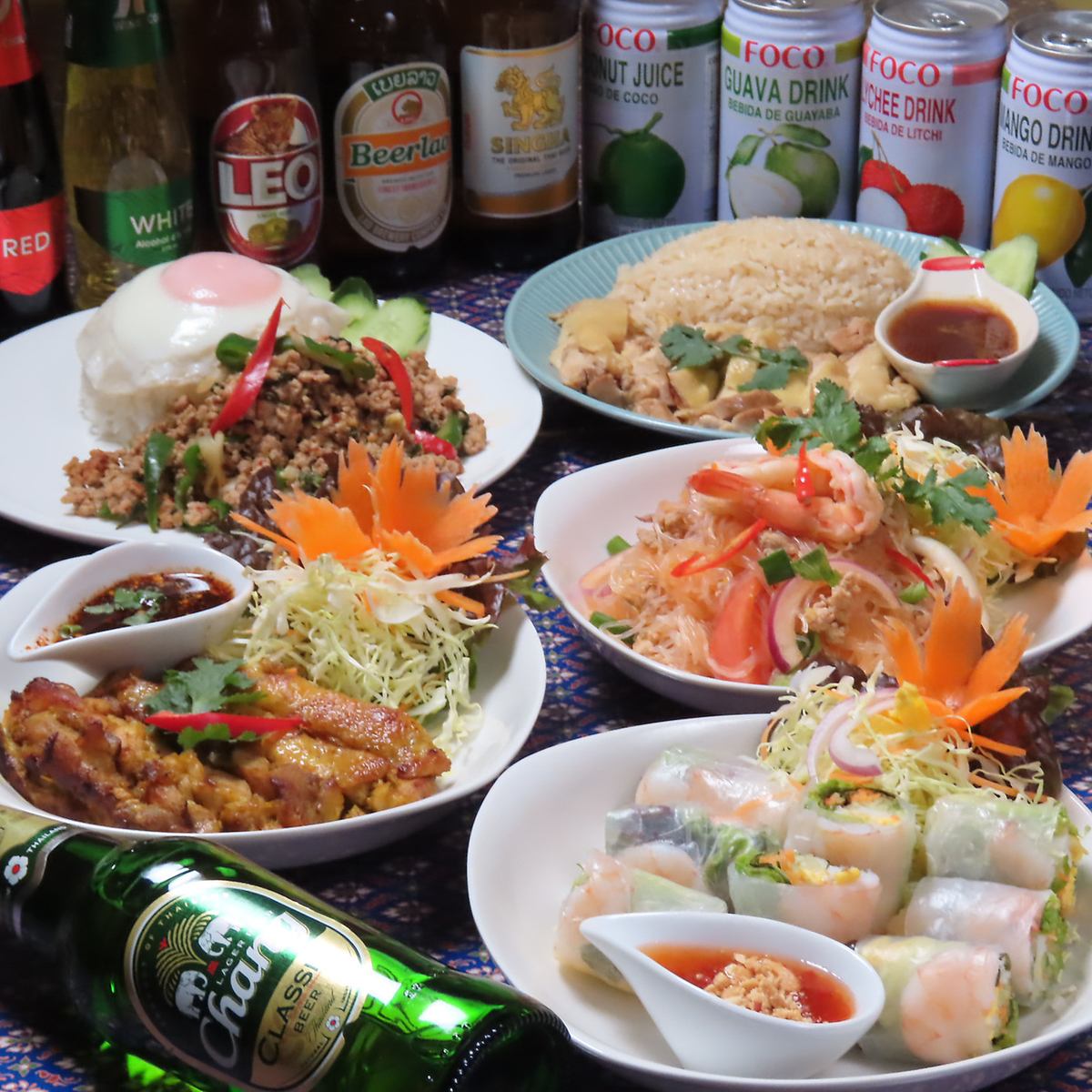 タイの本格的な屋台料理＆家庭料理が楽しめる『タイ料理チャチャチャ』