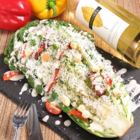 《3500円コース》生ビール込2H飲み放題＋料理全7品！サラダやチキン、パスタにデザート◎