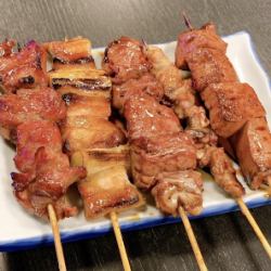 おまかせ串焼き5本