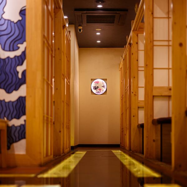 ★個室完備★錦糸町居酒屋の中でも雰囲気自慢のこだわり個室♪新しく綺麗な店内★プライベート個室多数有◎少人数から団体様まで幅広く対応した個室を完備☆女子会、デート、合コンや誕生日会など各種宴会に適した完全個室◎錦糸町居酒屋ならぜひ完全個室居酒屋九州料理さつきを♪個室居酒屋
