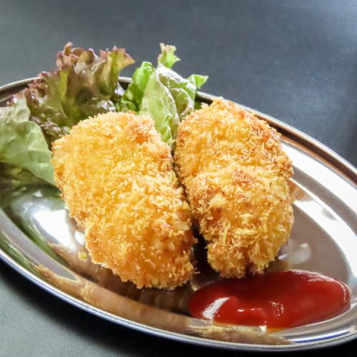 自家製カニクリームコロッケ