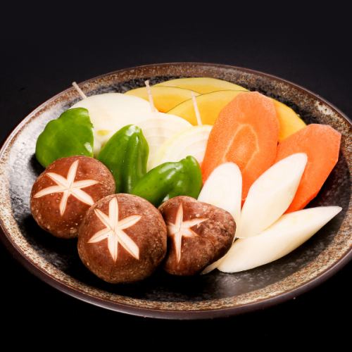 焼き野菜盛合せ