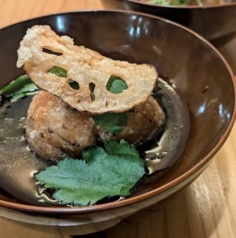 Lotus root bun