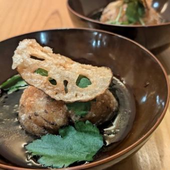 Iwakuni lotus root manju