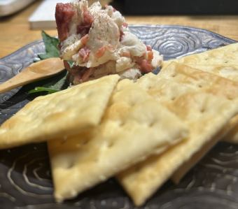 Sake kasu and cream cheese