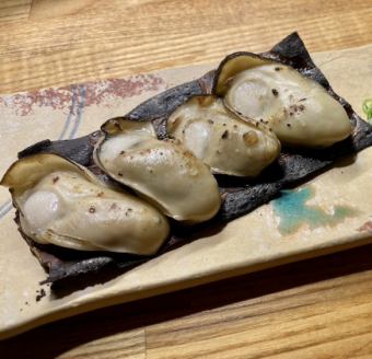 海帶烤江田島牡蠣