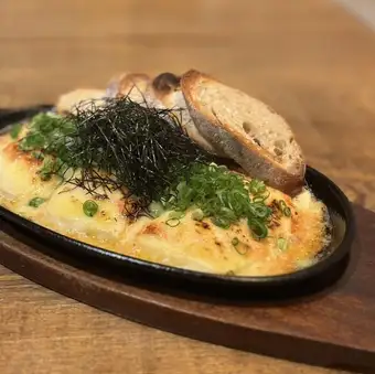 Grilled mentaiko tofu