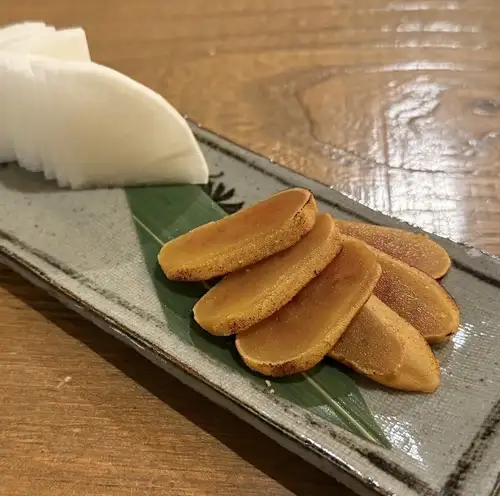 karasumi (dried mullet roe)