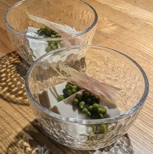 Pickled Japanese pepper