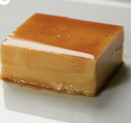 Whimsical! Italian pudding made with cassonade