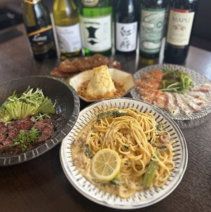 <宴會熱門之選> 標準套餐(含無限暢飲):5000日圓(含稅)