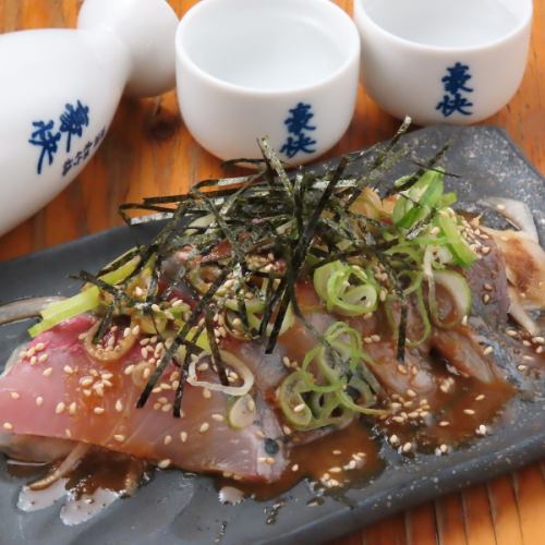 Seafood menu ◎ Sashimi, sushi, rolls