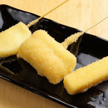 3 kinds of cheese skewers set