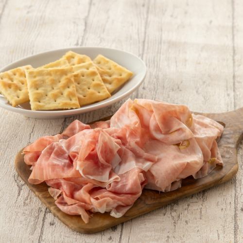 Assorted sliced ham