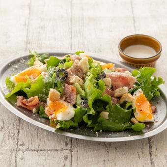 Bacon and Olive Caesar Salad