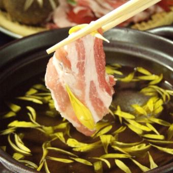 ◆◆Kirishima pork shabu-shabu hotpot included! Snow hotpot course◆◆ 6 dishes with 2 hours of all-you-can-drink for 6,000 yen (tax included)