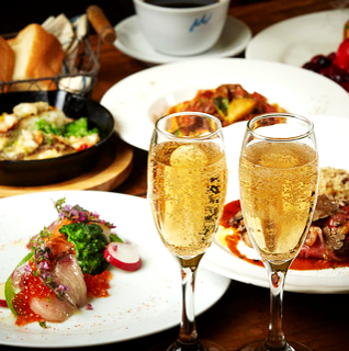 [With your special someone] Anniversary message plate at Esaka RAPPORTI