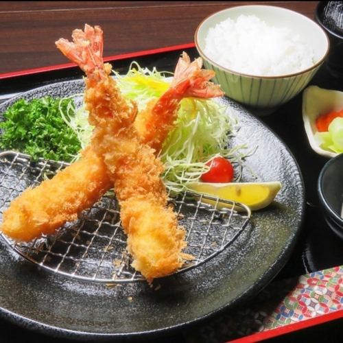 Large Fried Shrimp Meal