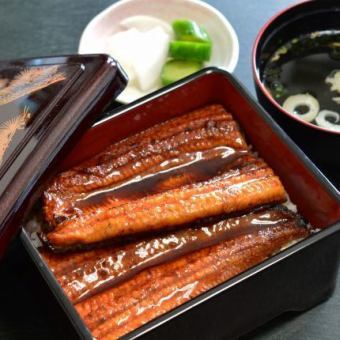 Specially selected eel from Kagoshima prefecture