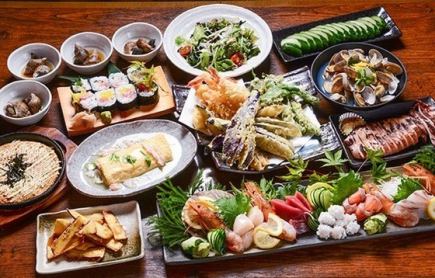 【单点套餐】11道菜(不含火锅),5500日元 ★★ 含90分钟畅饮 ♪ 用餐时间120分钟