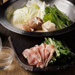 [For a welcome and farewell party] Awaodori mizutaki + 8 dishes in total / 180 minutes all-you-can-drink "Kyo-Course" 5,000 yen → 4,000 yen