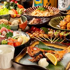 2H飲み放題付♪【歓迎会・送別会】 とっとっと定番炉端焼き、おでん満足コース 〈全15品〉4500円