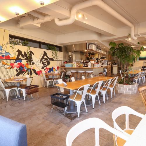 広々と開放感のある空間♪