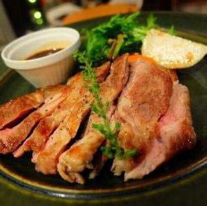 国産豚肩ロースのグリル